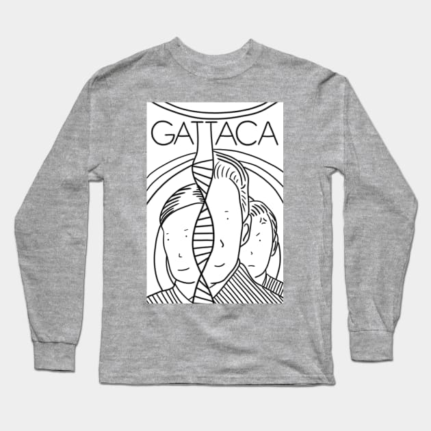 Gattacart Long Sleeve T-Shirt by pagenotfound404